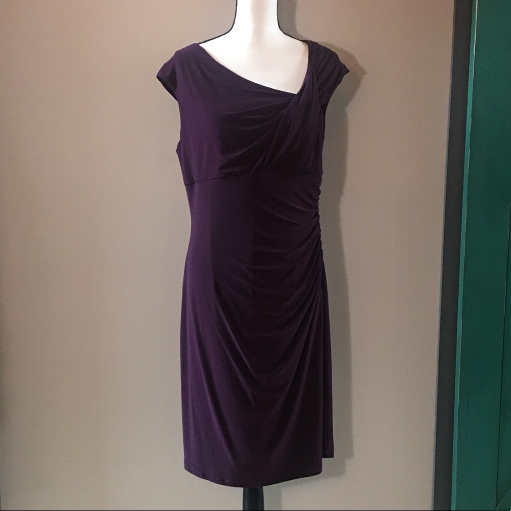 Ralph Lauren Purple Dress Size 14